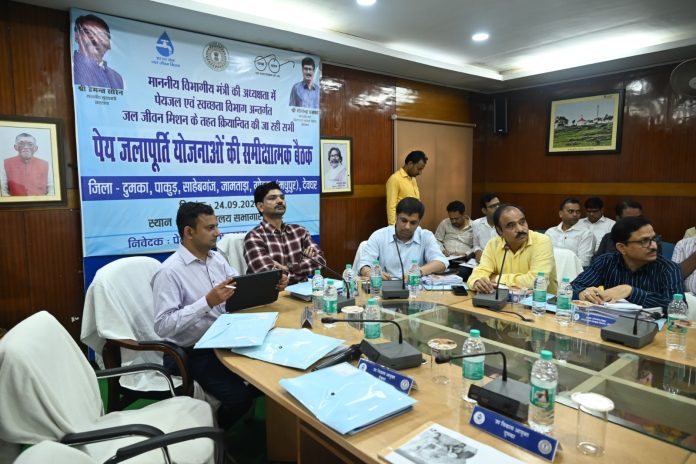 Jal Jeevan Mission, Deoghar News, Santhal Pargana, Swachh Bharat Mission, Abu Imran, Jharkhand Government, Water Supply Scheme