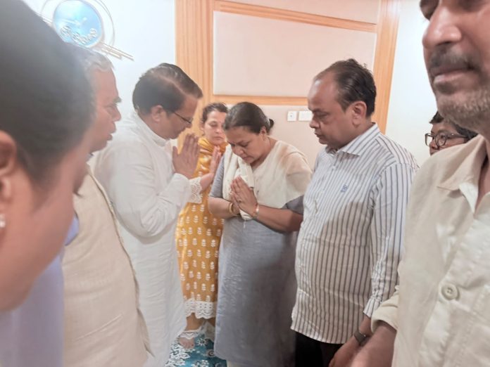 K Raju, Deepika Pandey Singh, Keshav Mahto Kamlesh, Jharkhand Congress, Condolence Meet Ranchi, Congress In Charge Jharkhand