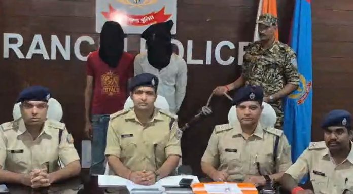 Ranchi Police, Radium Road Theft, Cigarette Agency Robbery Ranchi, Kotwali Police Station, ASP Nikhil Ray, Crime News Jharkhand, Arrested Criminal Kundan Verma
