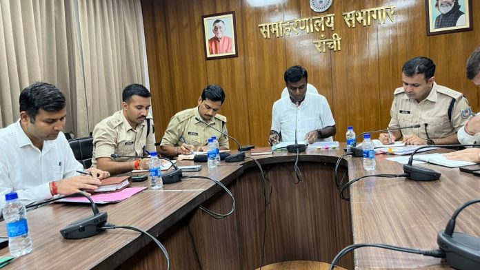 Ranchi, Ranchi News, Festival Security, Ganesh Chaturthi, Karma Festival, Durga