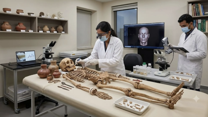 Rakhigarhi Human Skeletons