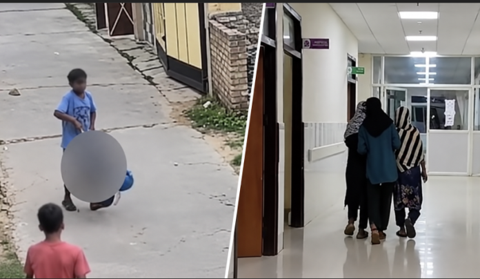 मुजफ्फरपुर में नाबालिग से छेड़खानी का CCTV
