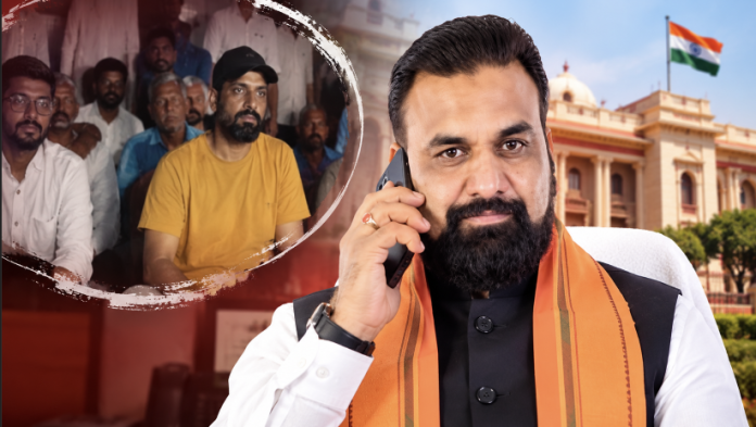 विनय बिहारी का धरना खत्म