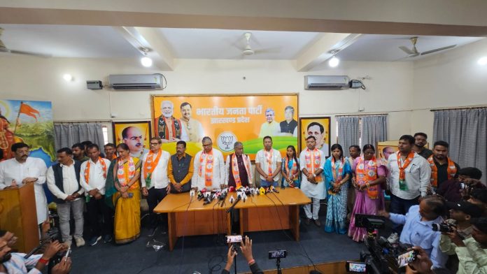 Babulal Marandi, Parinda Singh, Khagen Mahato, BJP joining, Ranchi news, Jharkhand politics, local updates