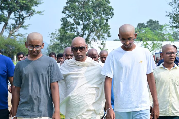 CM Hemant Soren, Rupa Soren, Dashakarma ritual, Nemra village Ramgarh, Jharkhand news, Hemant Soren mother death
