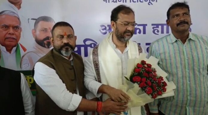 Chaibasa Congress news, Delhi Ramlila Maidan rally, Rajesh Tiwari, Sonaram Sinku, Jagannathpur MLA, West Singhbhum Congress, Jharkhand news