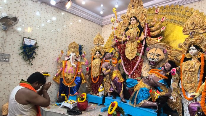 Giridih News, Durga Puja Giridih, Maa Kalratri, Mahasaptami 2026, Jharkhand Festivals, Puja Pandal Giridih
