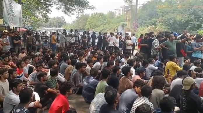IIIT Ranchi news, student protest, student death, director resignation, Khelgaon Ranchi, Jharkhand higher education, local updates
