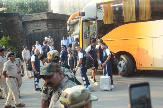 India vs West Indies T20, Ranchi T20 Match, JSCA Stadium Ranchi, MS Dhoni Hometown, Team India Arrival Ranchi, Cricket Fever Ranchi, Birsa Munda Airport, Sports News Jharkhand