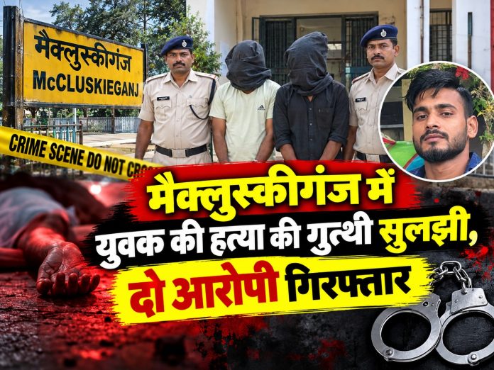 McCluskieganj news, Ranchi crime, murder case solved, McCluskieganj police station, Khalari DSP, Ranchi SSP, Jharkhand news