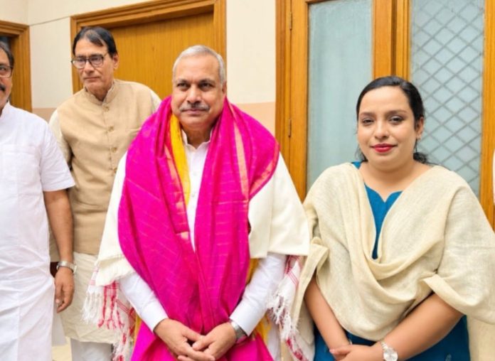 Rafia Naz, Saudan Singh, BJP Jharkhand, Ranchi Office, Regional Organization In-charge, Jharkhand News