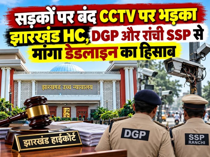 Ranchi High Court, CCTV cameras, Ranchi police stations, law and order, Jharkhand news, local crime updates