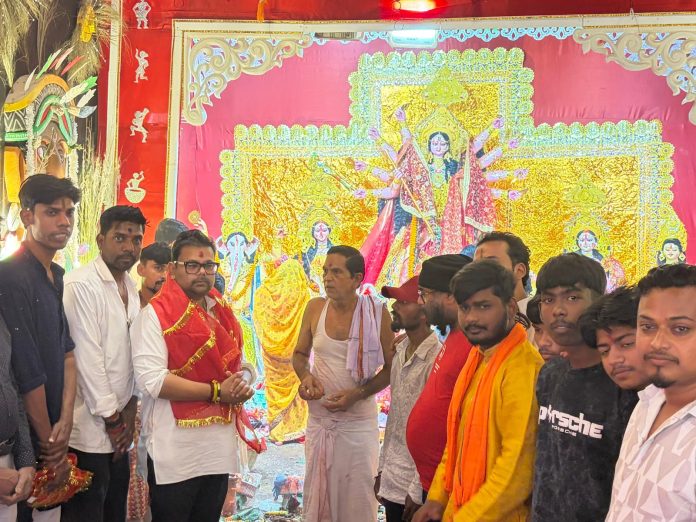 Ranchi News, Chutia Upkar Club, Aditya Vikram Jaiswal, Congress Leader, Durga Puja 2026, Latma Road Puja Committee, Jharkhand News, Latest News