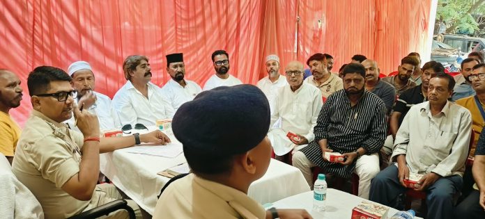 Ranchi News, Ranchi Police, Durga Puja Security, Peace Committee Meeting, Lower Bazar Ranchi, Law and Order Ranchi, Jharkhand News