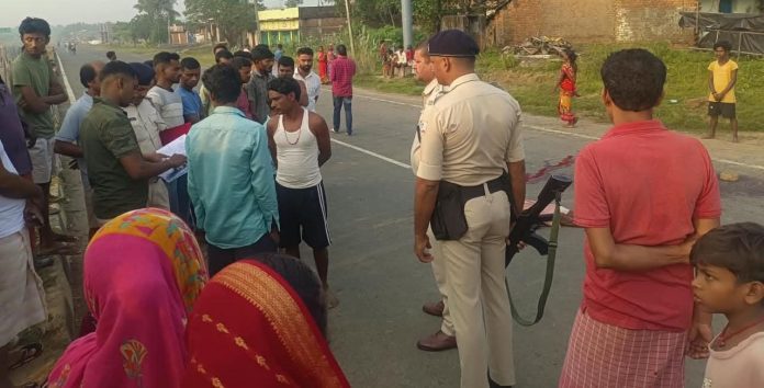 Sahibganj news, Radhanagar thana, morning walk murder, Gaur Chandra Bagti, Mohanpur Sahibganj, crime news Jharkhand