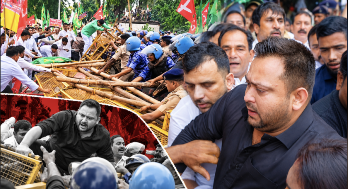 SIR के खिलाफ महागठबंधन प्रदर्शन