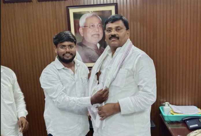 JDU के प्रदेश सचिव बने सोनू रजक