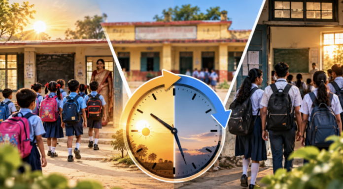 सरकारी स्कूल नई टाइमिंग
