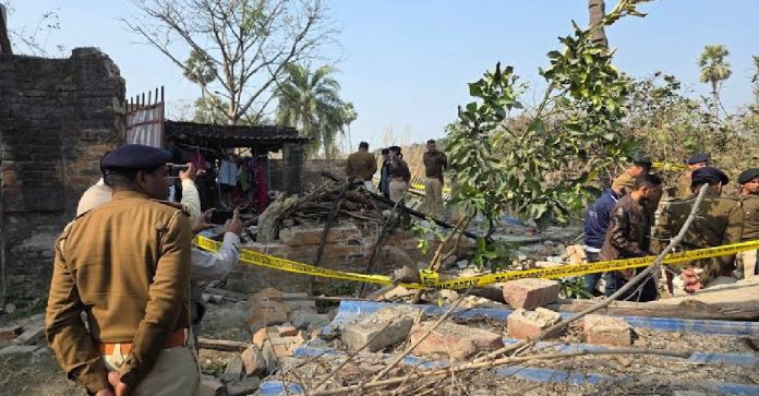 siwan-cracker-factory-blast-alampur-jamo-bihar